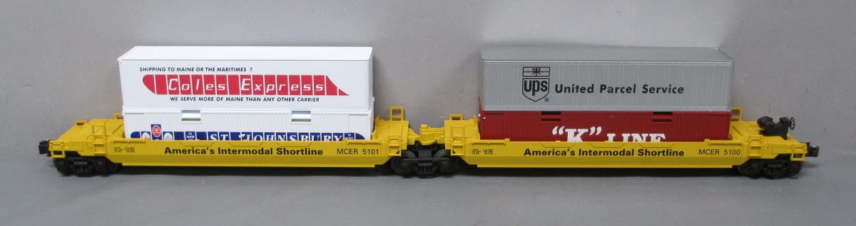 Lionel 6-52142 O 1998 TCA Convention Car Massachusetts Central Maxi-Stack Car LN/Box
