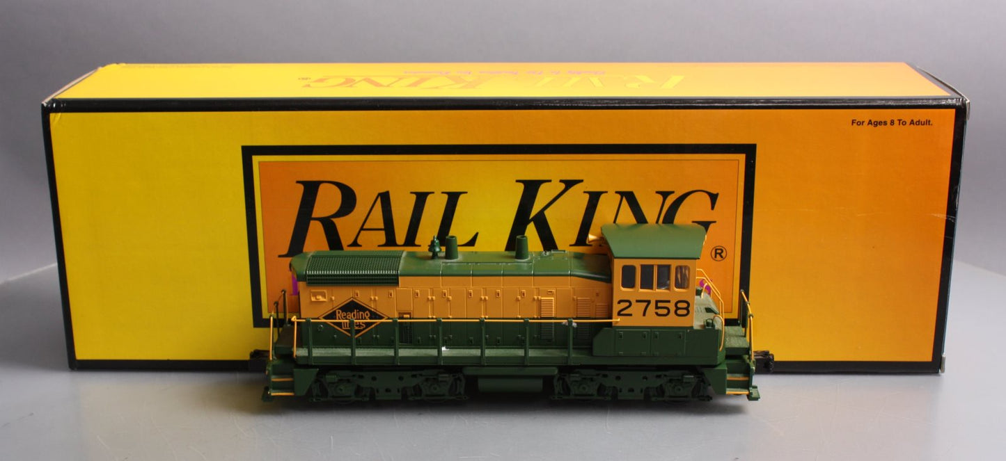 MTH 30-2189-1 Reading SW1500 Diesel Switcher w/PS2 #2758 LN/Box