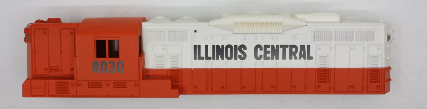 Lionel 8030-2 Illinois Central GP-9 Diesel Locomotive Body Shell