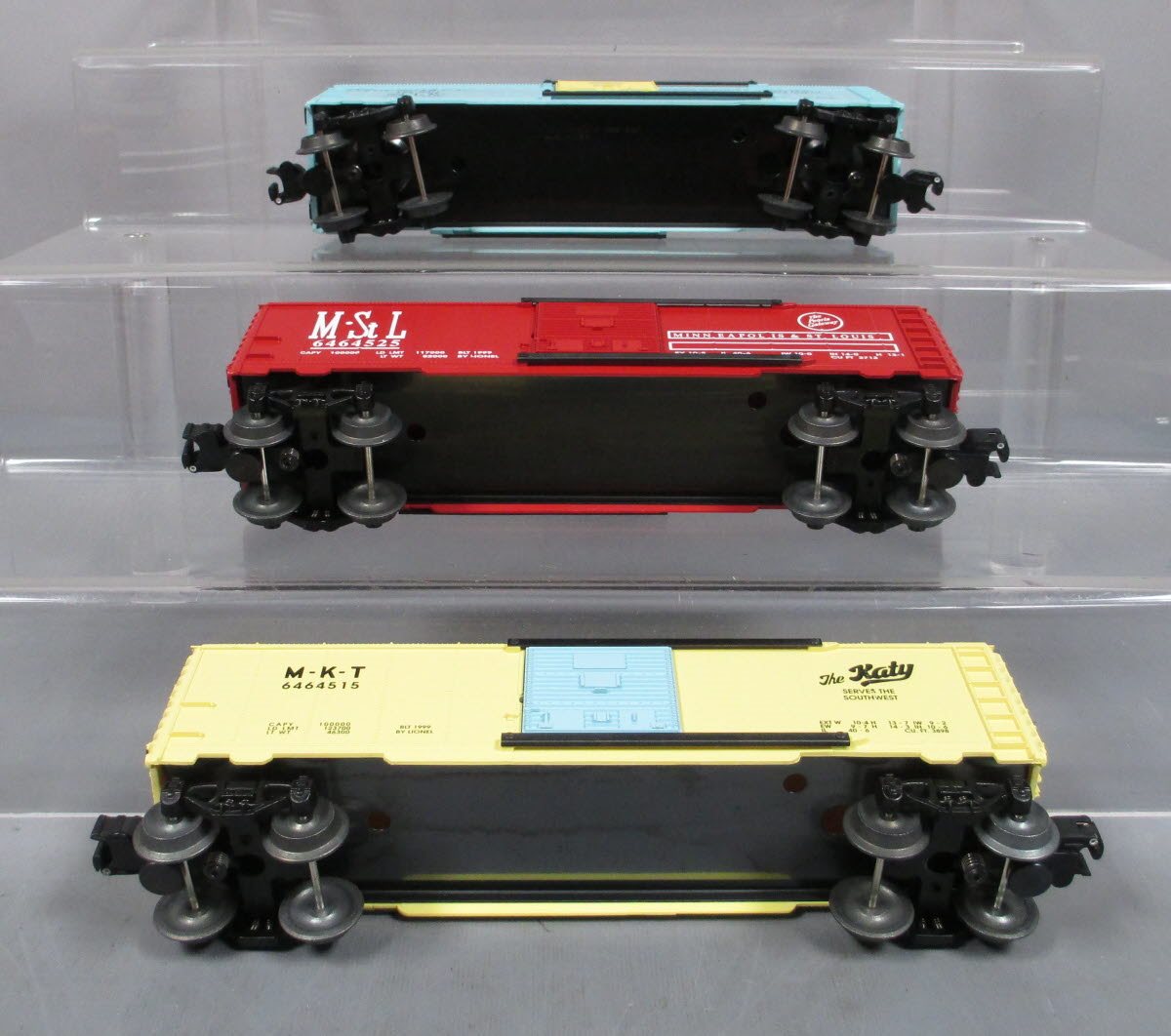 Lionel 6-29267 O Gauge 6464 Series VIII Boxcars (Set of 3) LN/Box