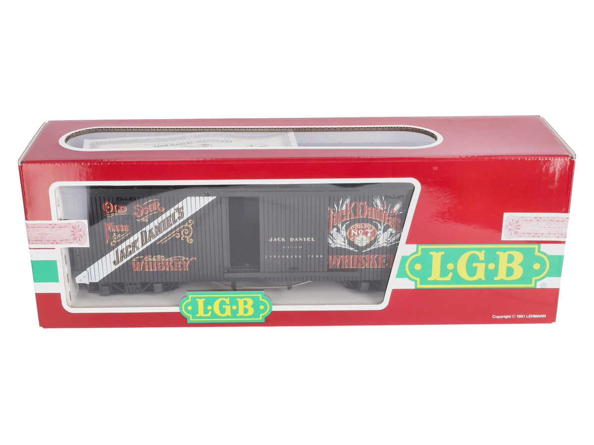 LGB 4067-JD G Scale Jack Daniels Boxcar LN/Box