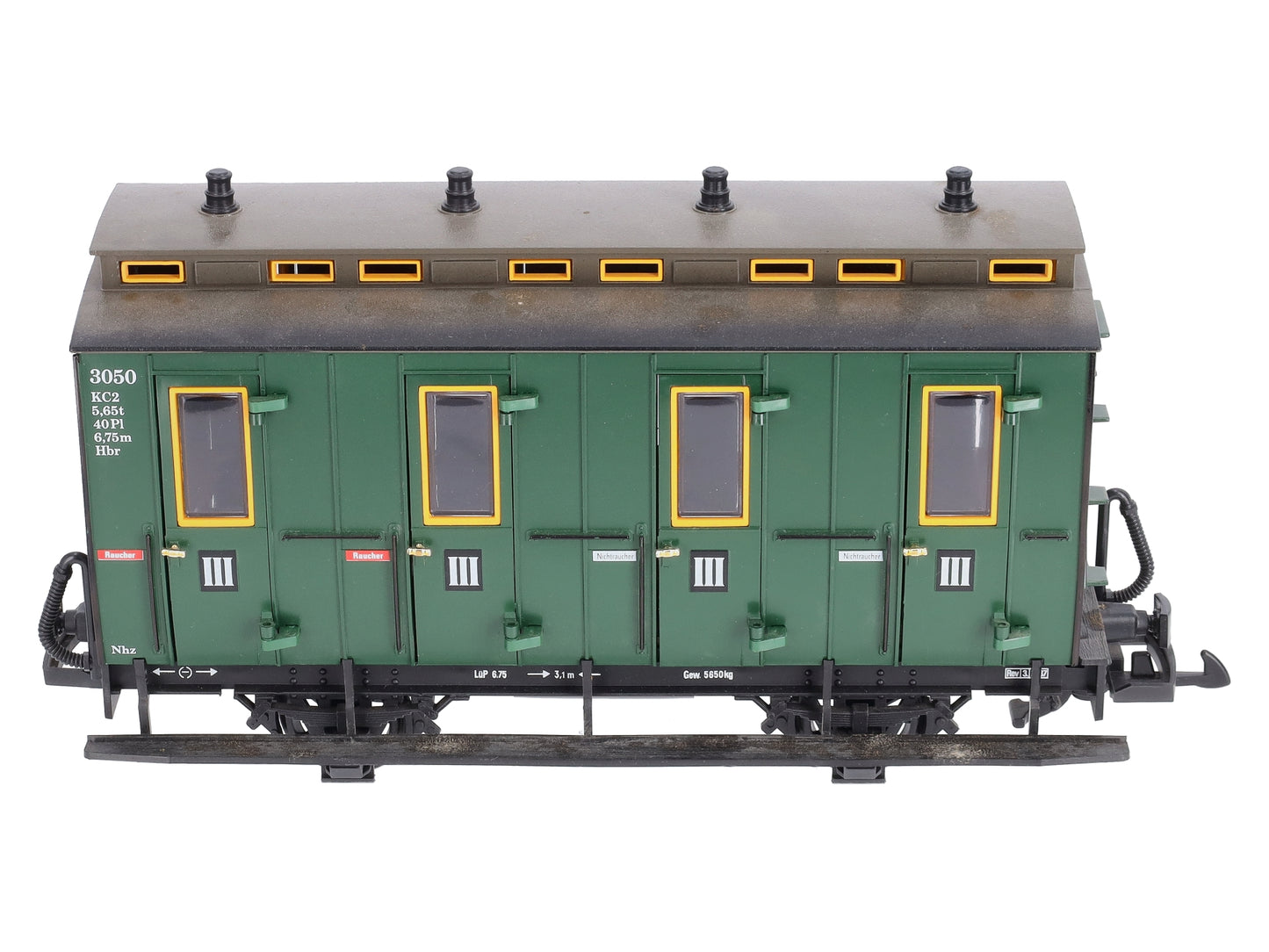 LGB 3050 G Gauge European 4-Wheel Passenger Car LN/Box