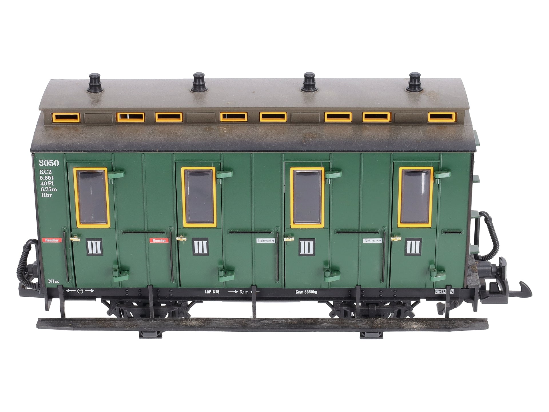 LGB 3050 G Gauge European 4-Wheel Passenger Car LN/Box