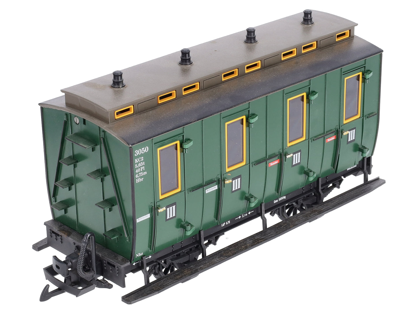 LGB 3050 G Gauge European 4-Wheel Passenger Car LN/Box