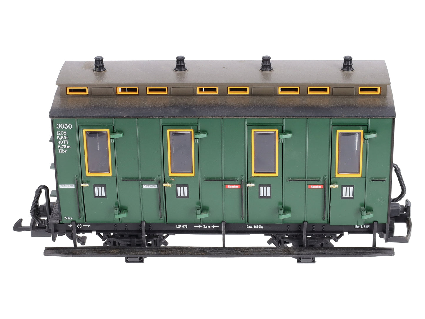 LGB 3050 G Gauge European 4-Wheel Passenger Car LN/Box