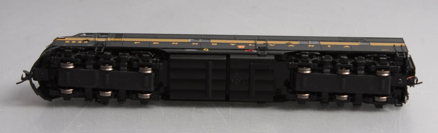 Walthers 920-41000 HO Pennsylvania EMD E7A Tsunami Sound & DCC Green Buff #5843