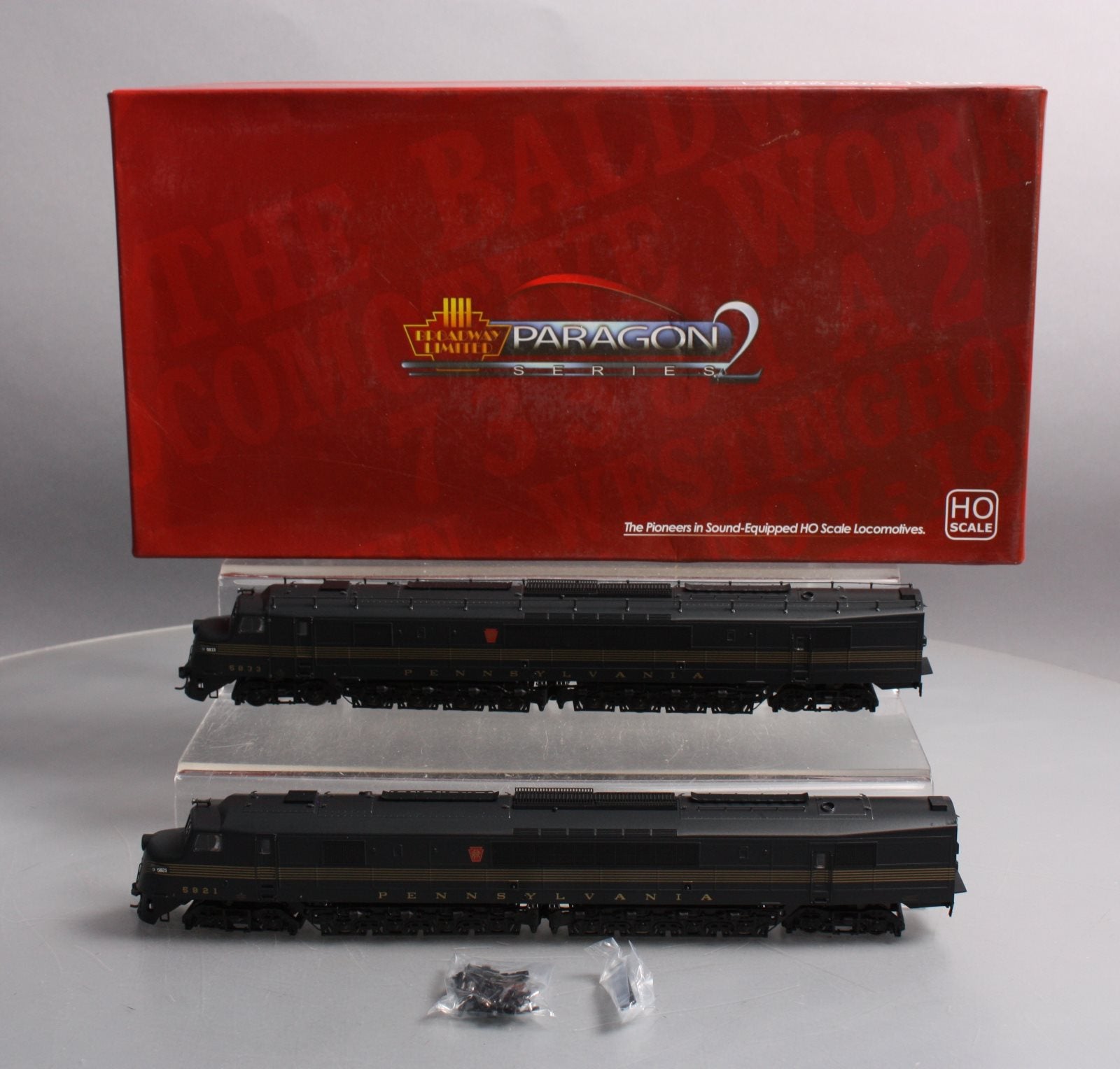 Broadway Limited 2091 HO PRR Baldwin Centipede AA Diesel Engines w/DCC 5833/5821