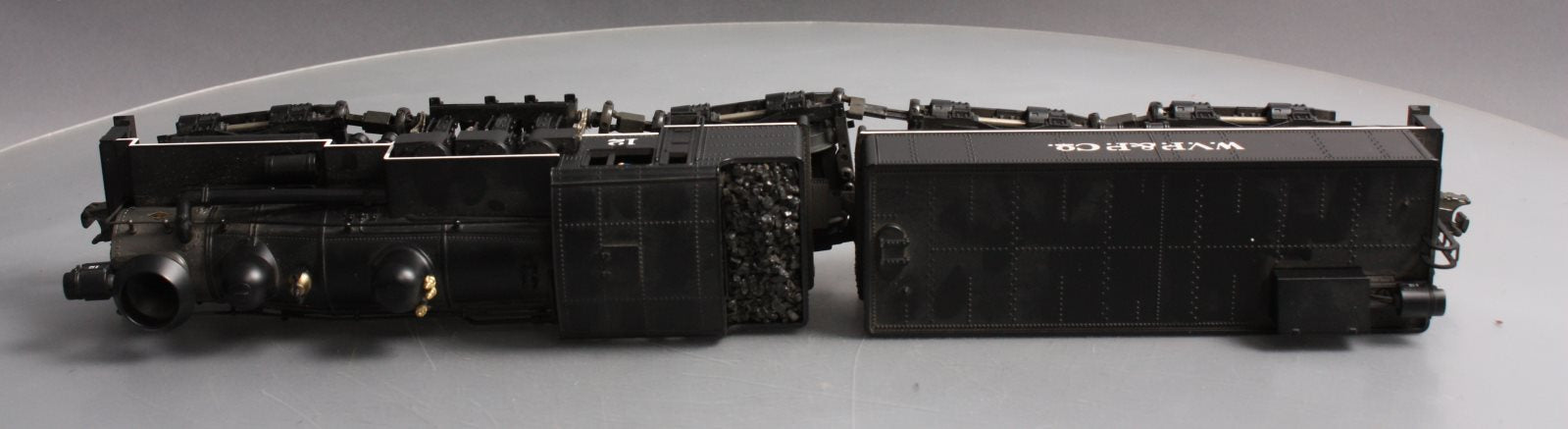 MTH 20-3023-1 O Gauge W.V.P&P Shay Steam Locomotive & Tender w/PS1 #12 EX/Box