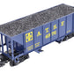 LGB 4076-D02 G Scale ATSF 2-Bay Hopper #4976 (Plastic Wheels) EX