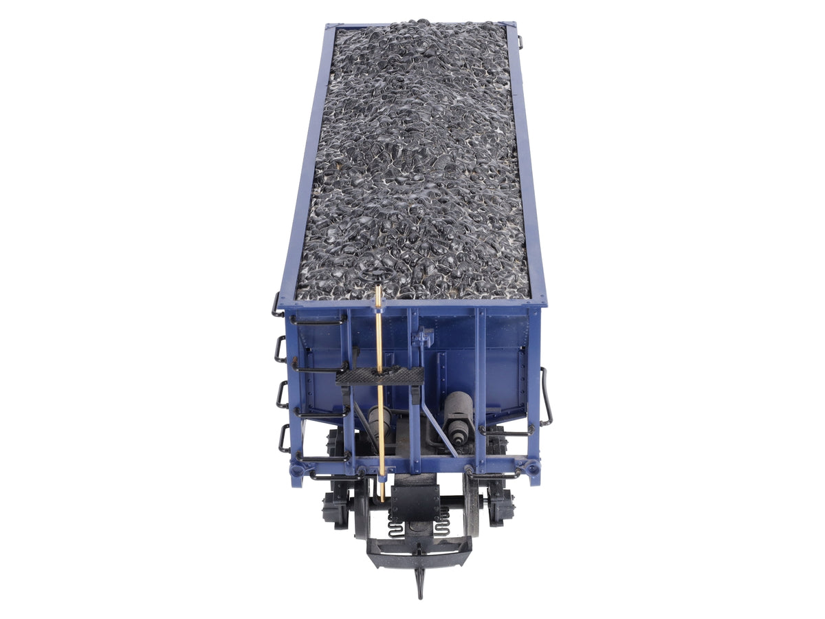 LGB 4076-D02 G Scale ATSF 2-Bay Hopper #4976 (Plastic Wheels) EX