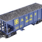 LGB 4076-D02 G Scale ATSF 2-Bay Hopper #4976 (Plastic Wheels) EX