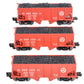 Lionel 6-85274 O Gauge Pennsylvania GLA 2-Bay Hopper w/ Coal Load (Set of 3) LN/Box