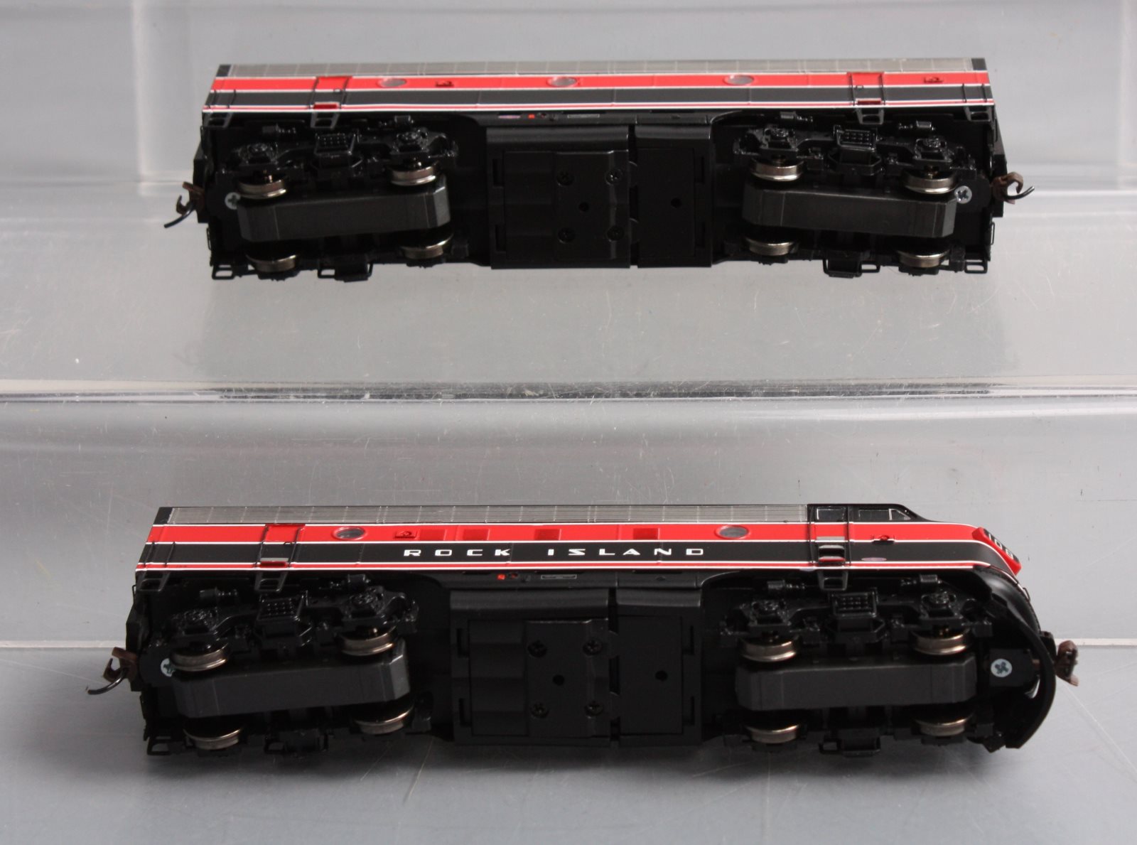 Athearn G1506 HO Scale Rock Island F-7 AB Diesel Locomotive Set LN/Box