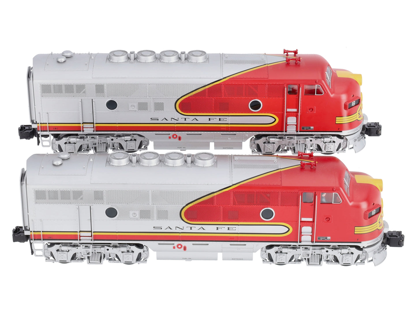 Lionel 6-24529 O Santa Fe F3 AA Diesel Locomotive Set w/RS & TMCC (Set of 2) NIB
