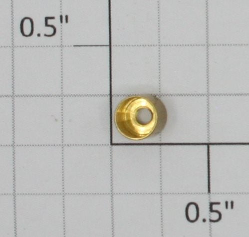 Lionel 33-2 Brass Brush Tube Cap - Fits 33, 38, 42, etc.