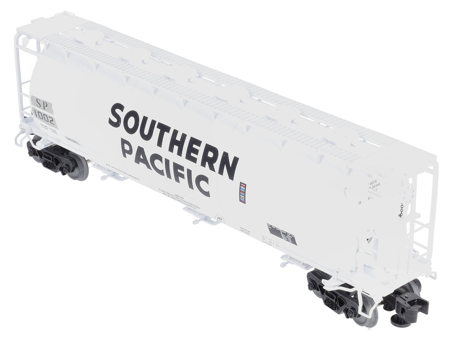 Lionel 6-84926 O Southern Pacific Cylindrical Covered Hopper #1002