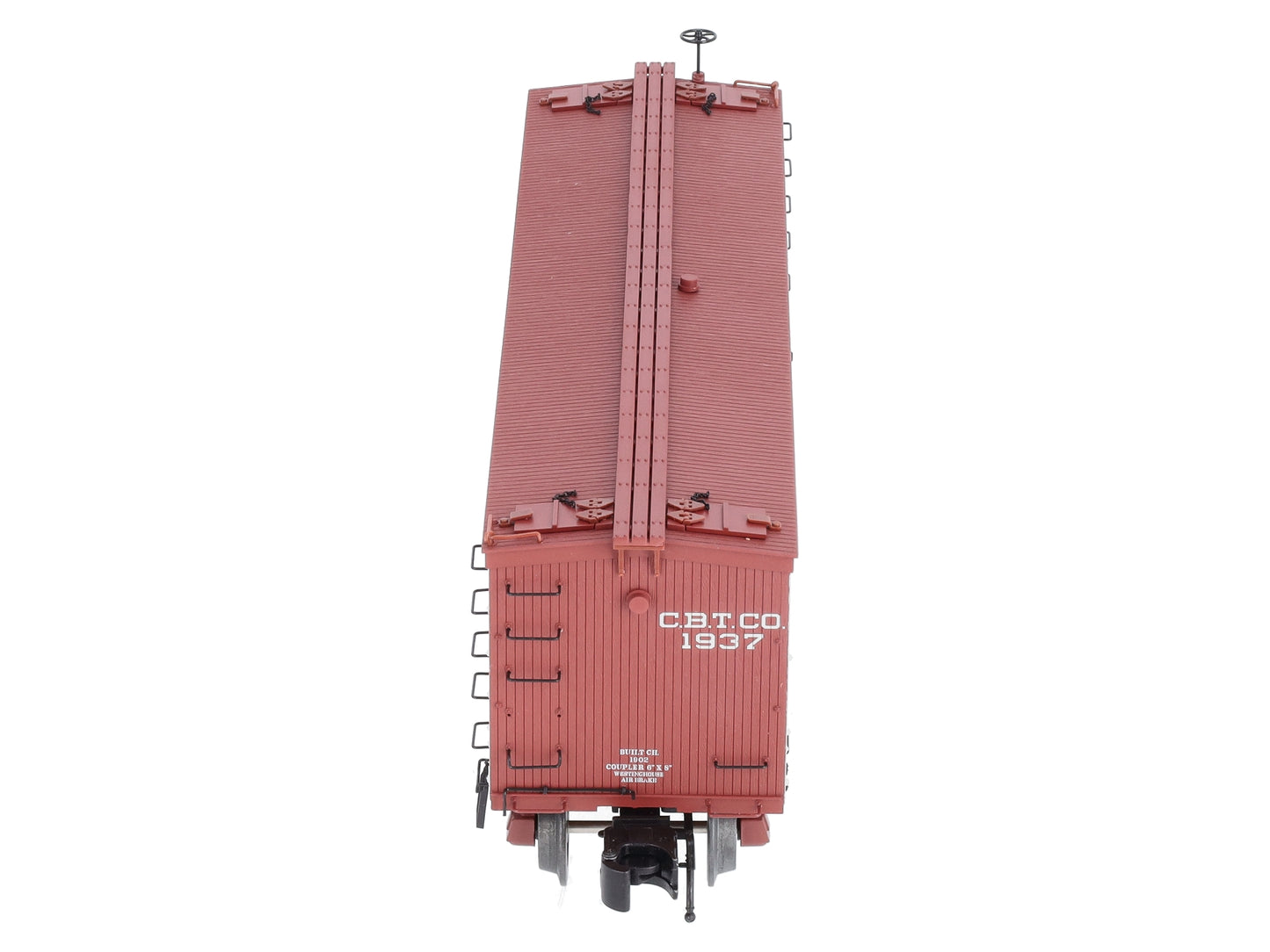 Atlas 3001435 O Schwarzschild & Sulzberger Lard 3-Rail 36' Wood Refrigerator Car