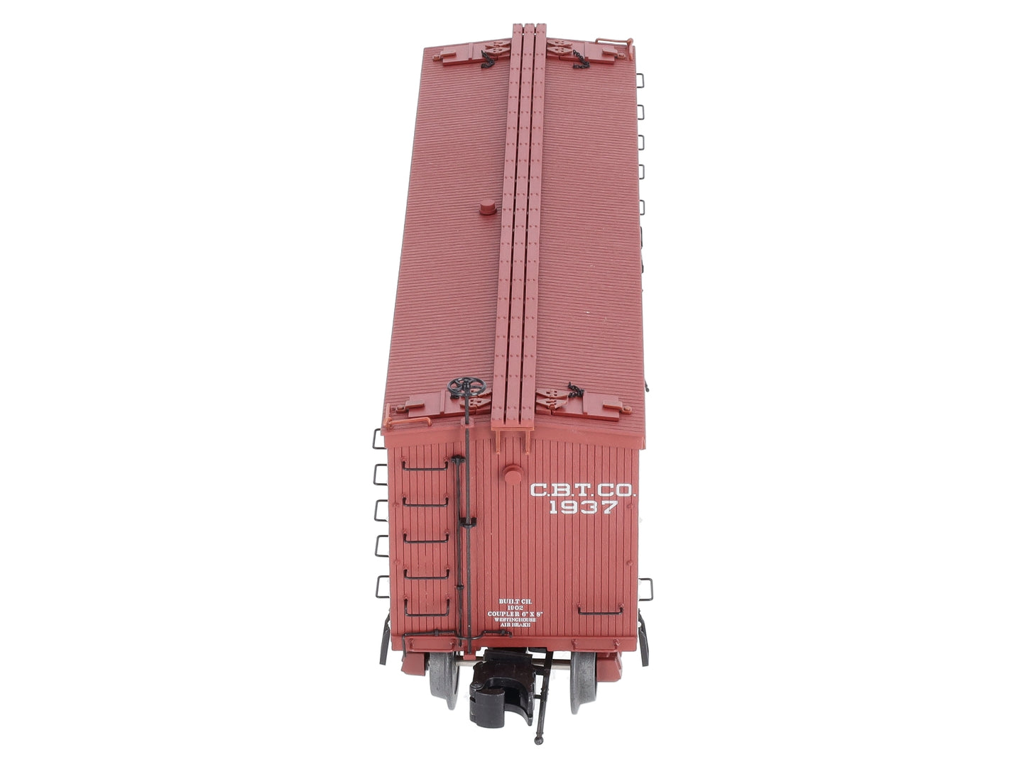 Atlas 3001435 O Schwarzschild & Sulzberger Lard 3-Rail 36' Wood Refrigerator Car