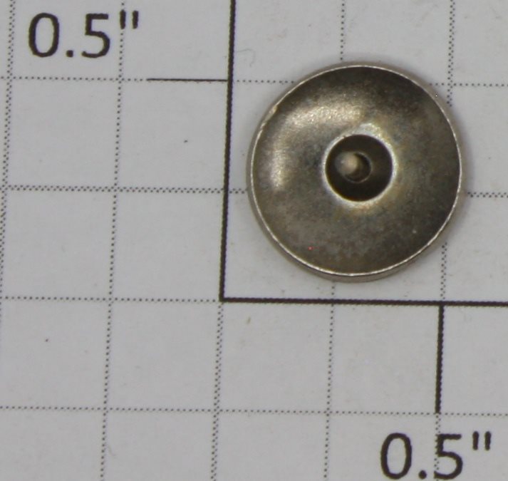 Lionel 9150-58 Nickel Uncoupler Armature Thumb Tack