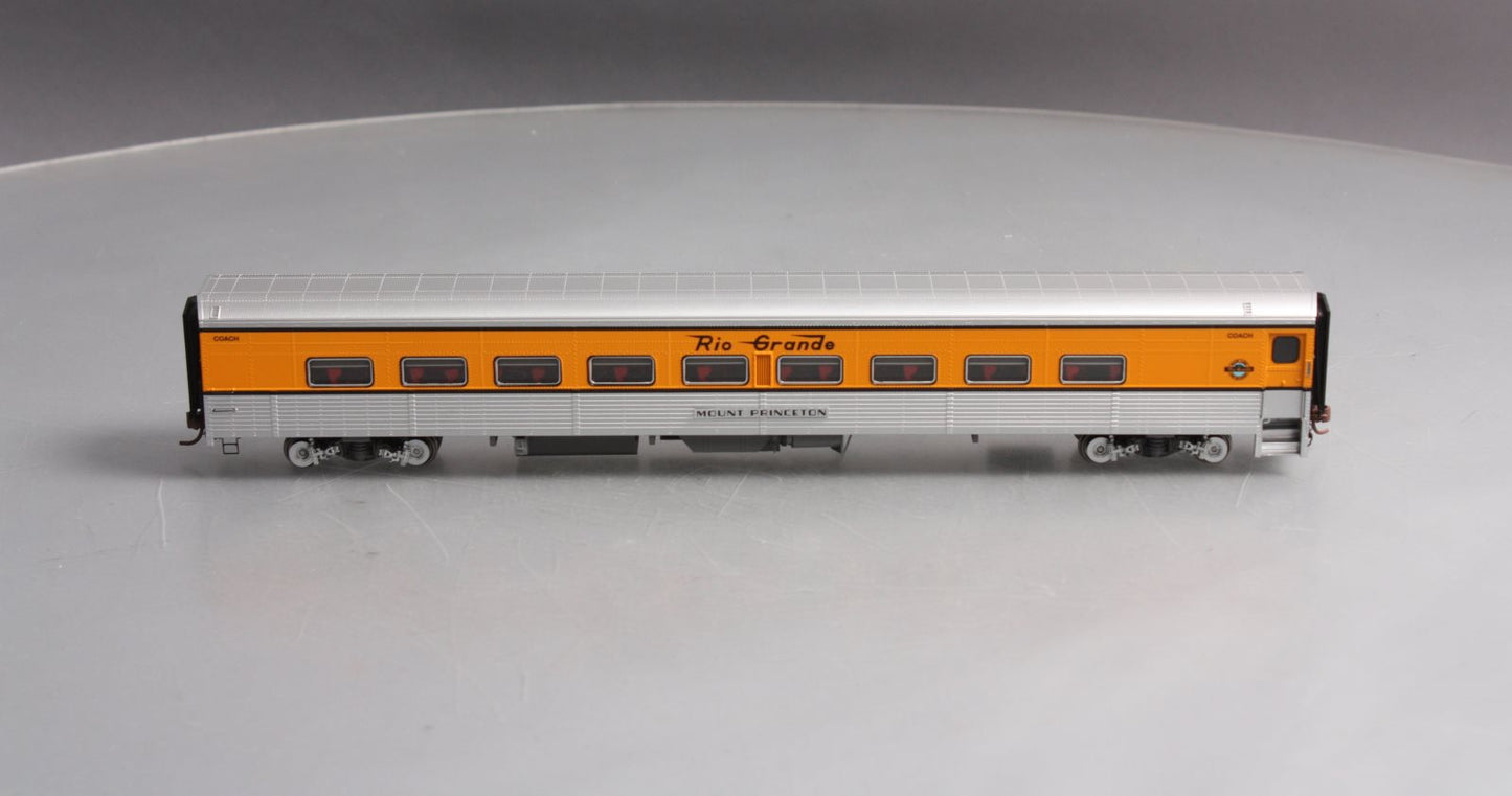Rapido Trains 131204 HO Scale Rio Grande "Mount Princeton" Voiture Coach NIB
