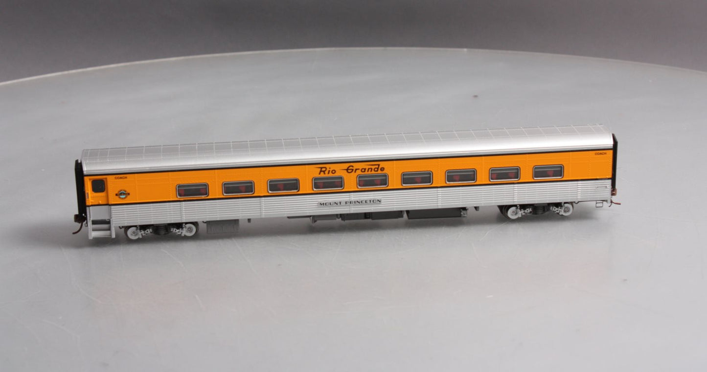 Rapido Trains 131204 HO Scale Rio Grande "Mount Princeton" Voiture Coach NIB