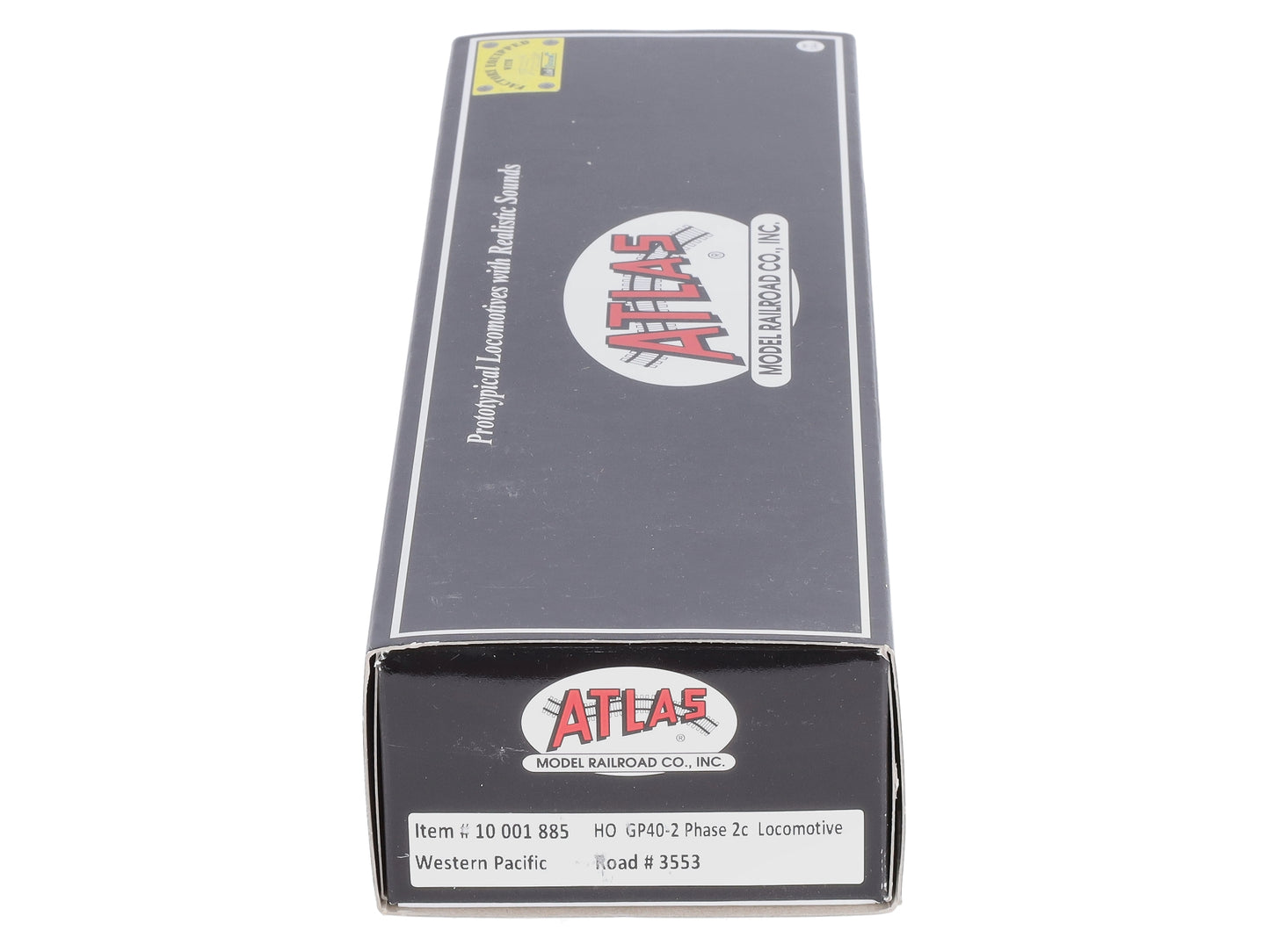 Atlas 10001885 HO Western Pacific GP40-2 with Decoder & Sound #3553
