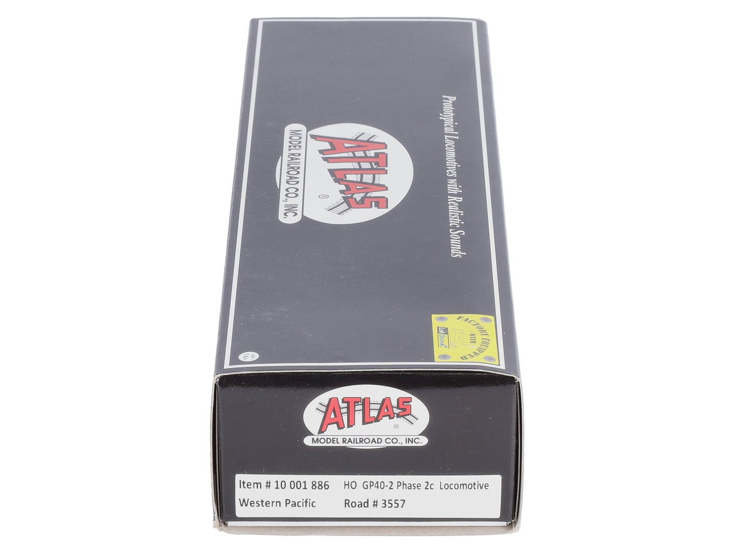 Atlas 10001886 HO Western Pacific GP40-2 with Decoder & Sound #3557