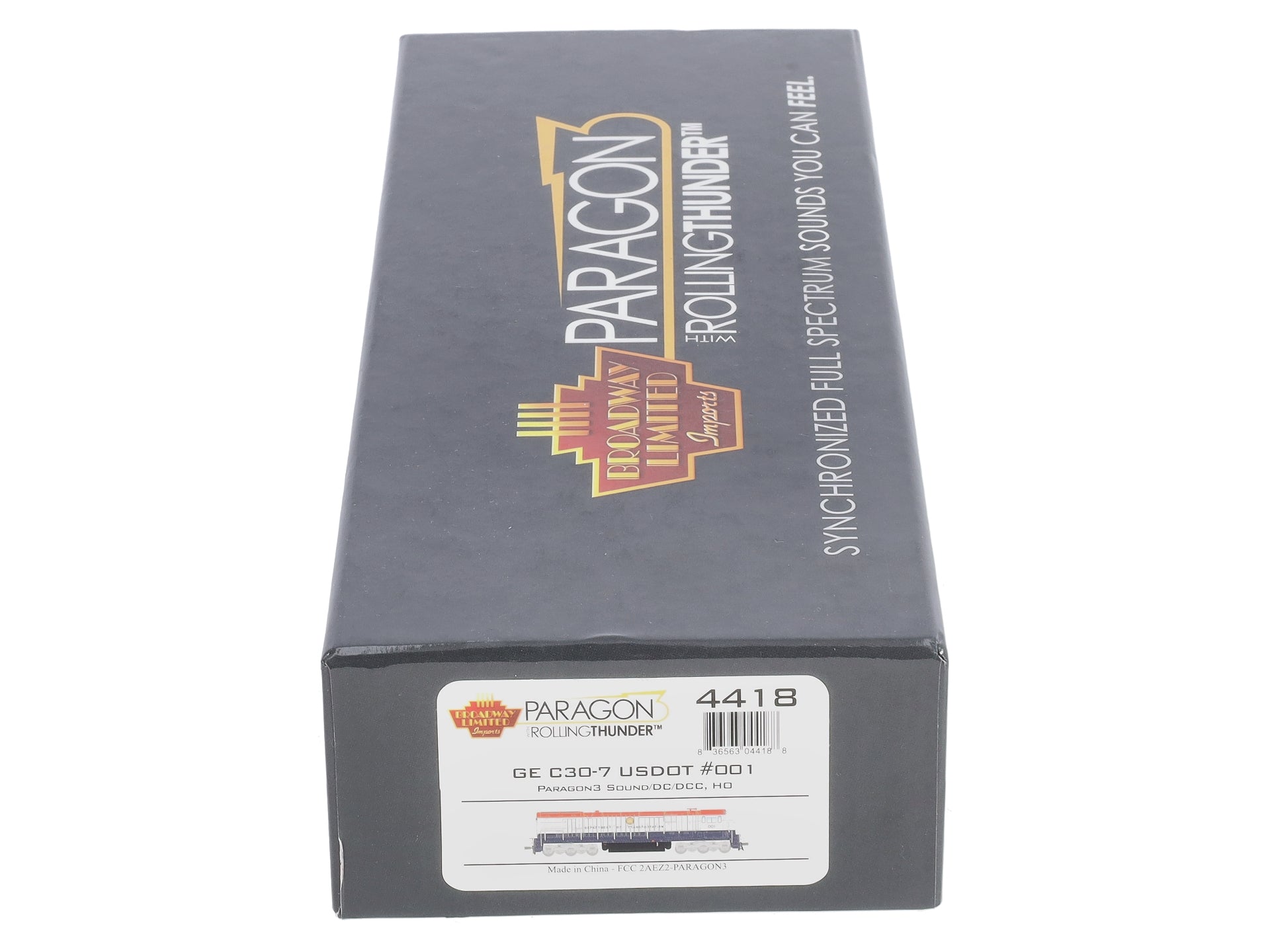 Broadway Limited 4418 HO USDOT GE U30C Paragon3 Sound/DC/DCC #001