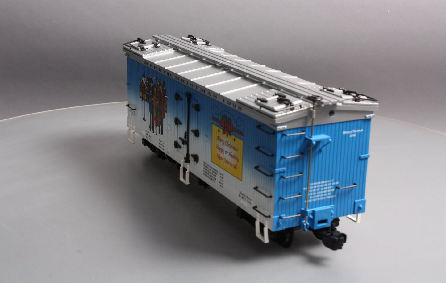 USA Trains R13016 G 1998 Christmas Reefer Car LN/Box