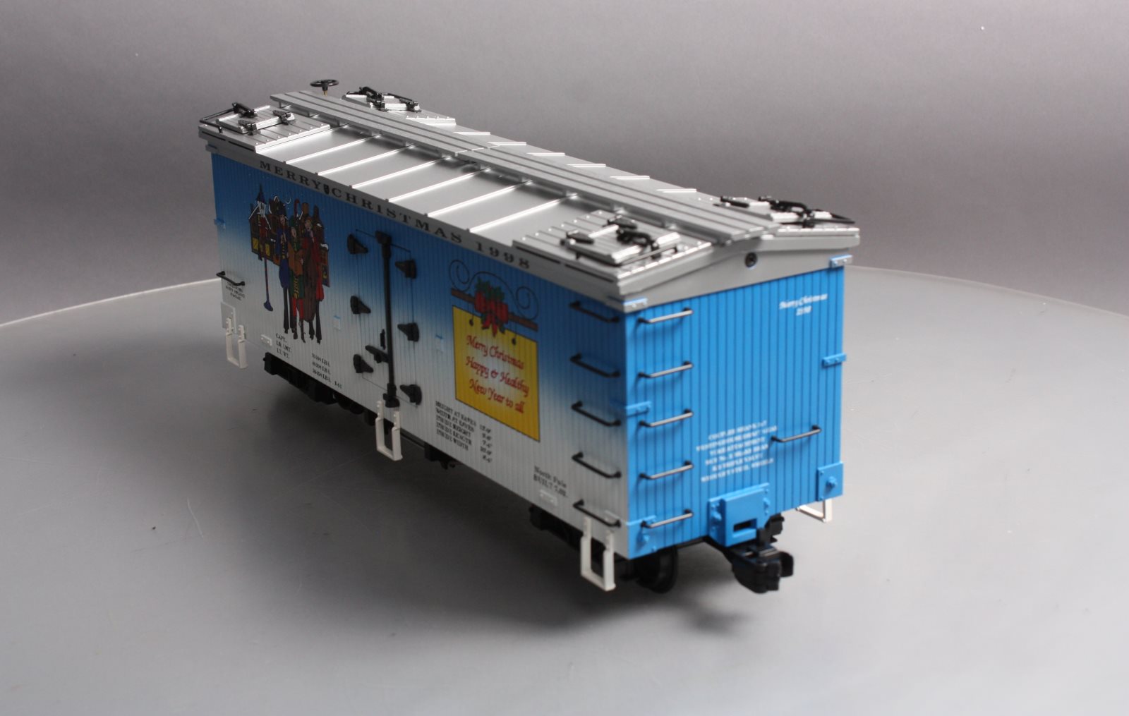USA Trains R13016 G 1998 Christmas Reefer Car LN/Box