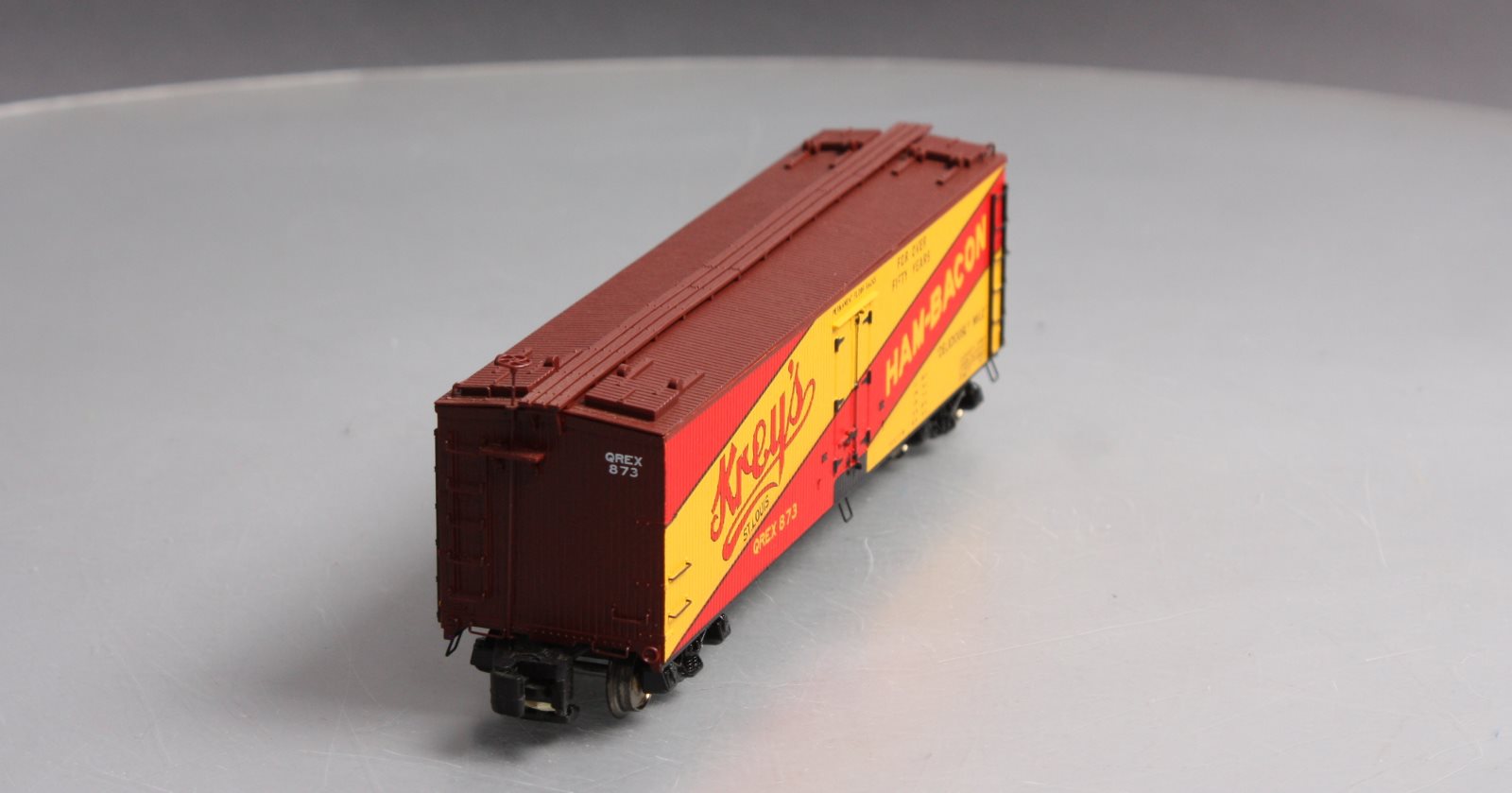 MTH 35-78007 S Krey's Ham & Bacon 40' Woodside Reefer #873