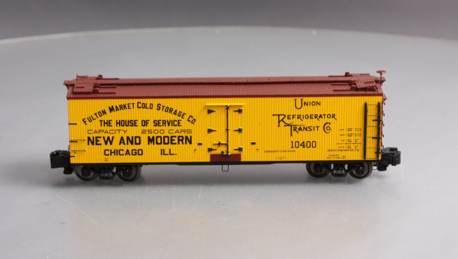 MTH 35-78003 S Fulton Market 40' Woodside Reefer #10400
