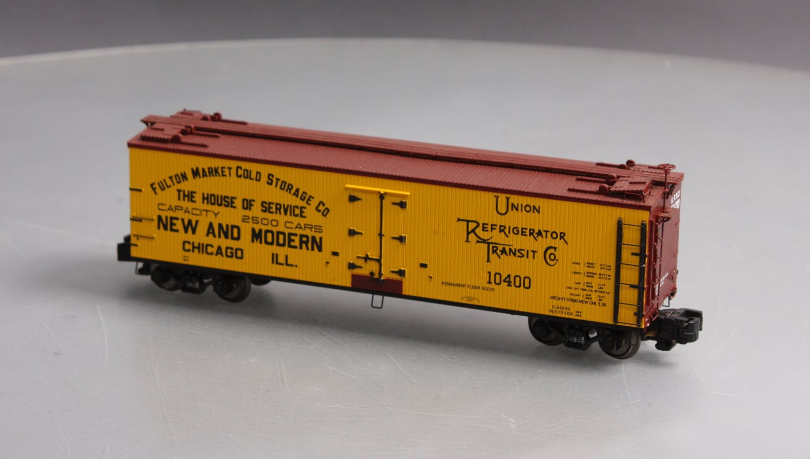MTH 35-78003 S Fulton Market 40' Woodside Reefer #10400