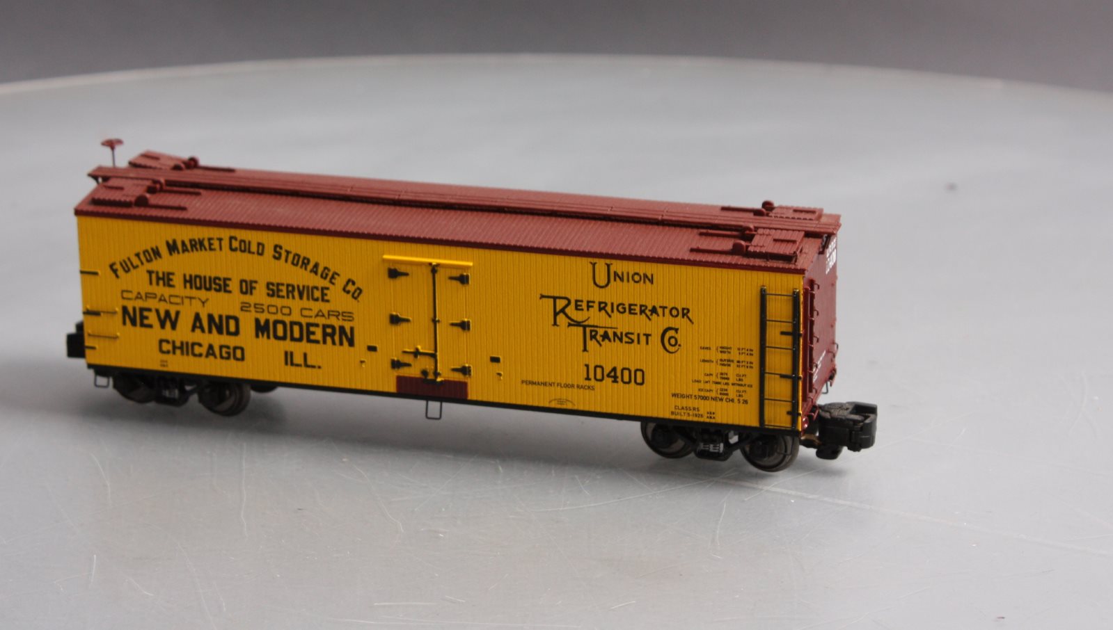 MTH 35-78003 S Fulton Market 40' Woodside Reefer #10400