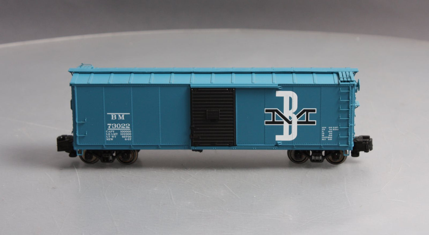 MTH 35-74002 S Boston & Maine 40' Rebuilt Box Car #73022 LN/Box
