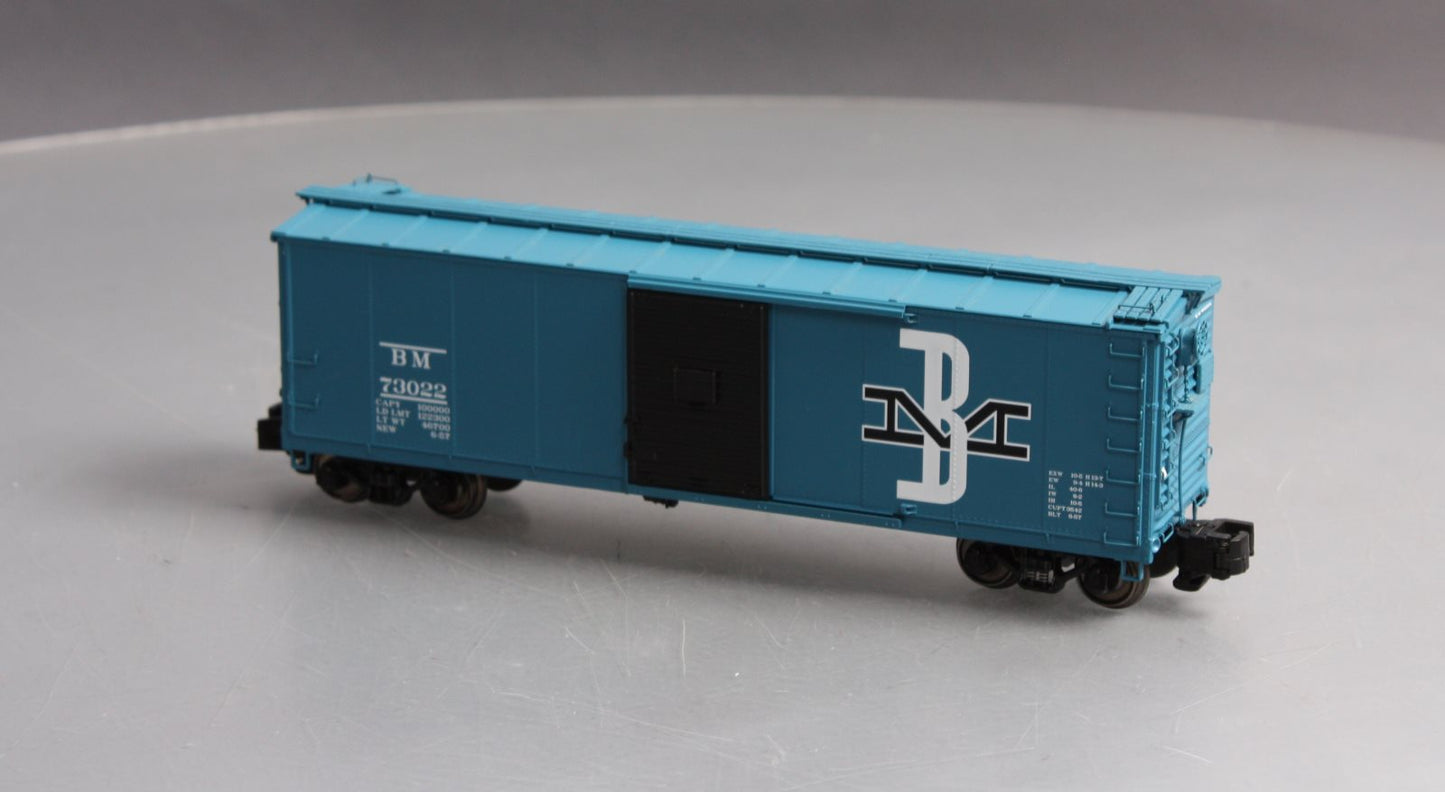 MTH 35-74002 S Boston & Maine 40' Rebuilt Box Car #73022 LN/Box