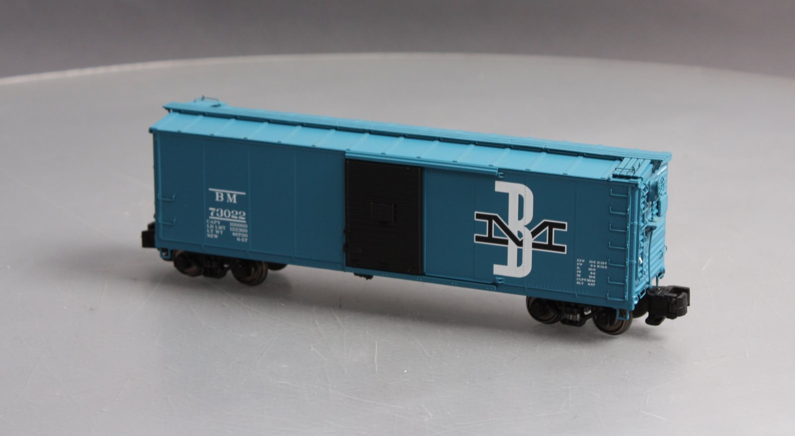 MTH 35-74002 S Boston & Maine 40' Rebuilt Box Car #73022 LN/Box