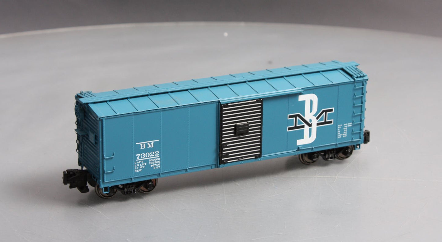 MTH 35-74002 S Boston & Maine 40' Rebuilt Box Car #73022 LN/Box
