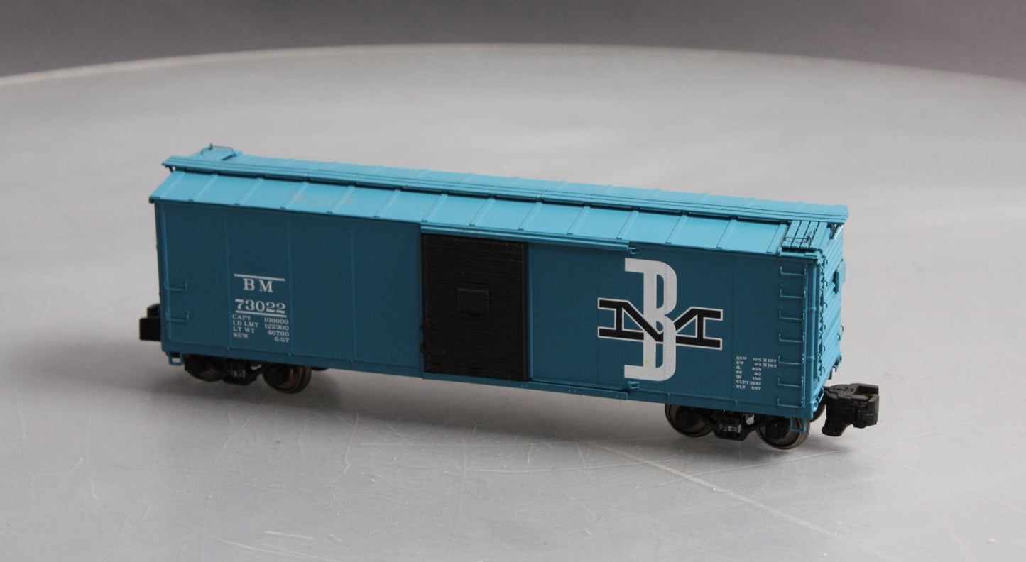 MTH 35-74002 S Boston & Maine 40' Rebuilt Box Car #73022 LN/Box