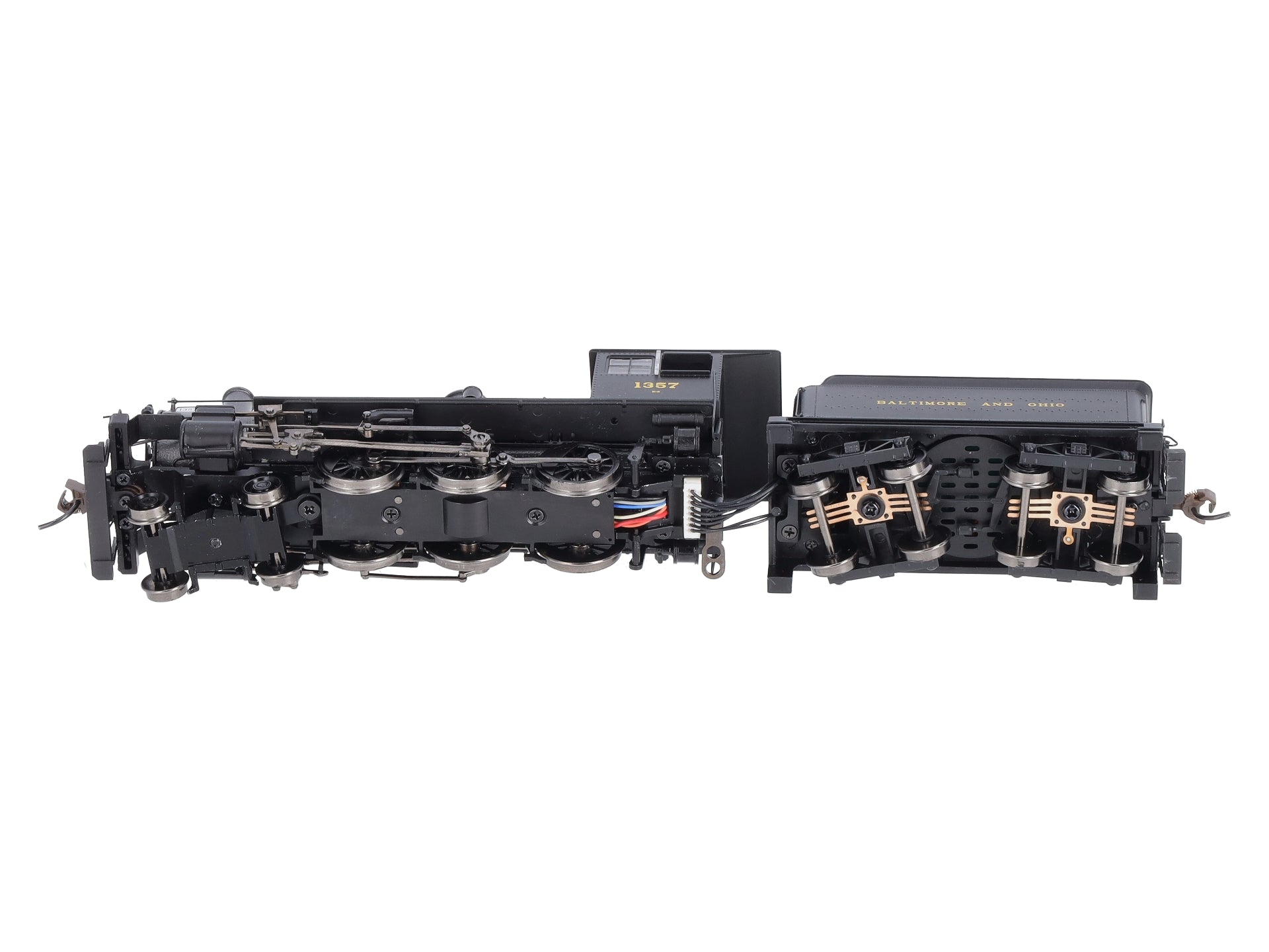 Bachmann 52202 HO Baltimore and Ohio Baldwin 4-6-0 Steam Locomotive #1357