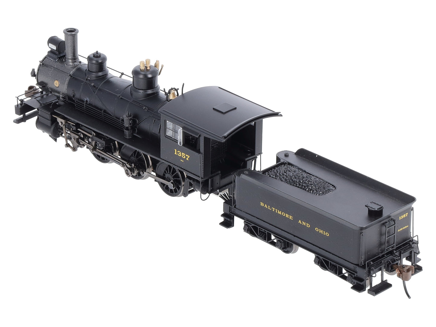 Bachmann 52202 HO Baltimore and Ohio Baldwin 4-6-0 Steam Locomotive #1357