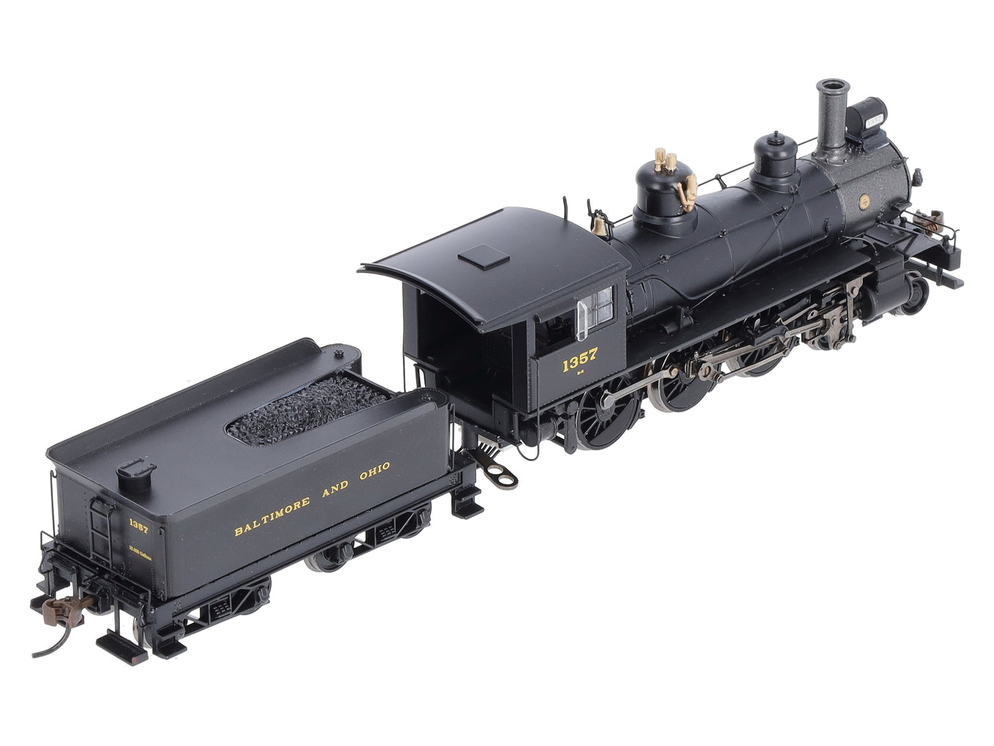 Bachmann 52202 HO Baltimore and Ohio Baldwin 4-6-0 Steam Locomotive #1357