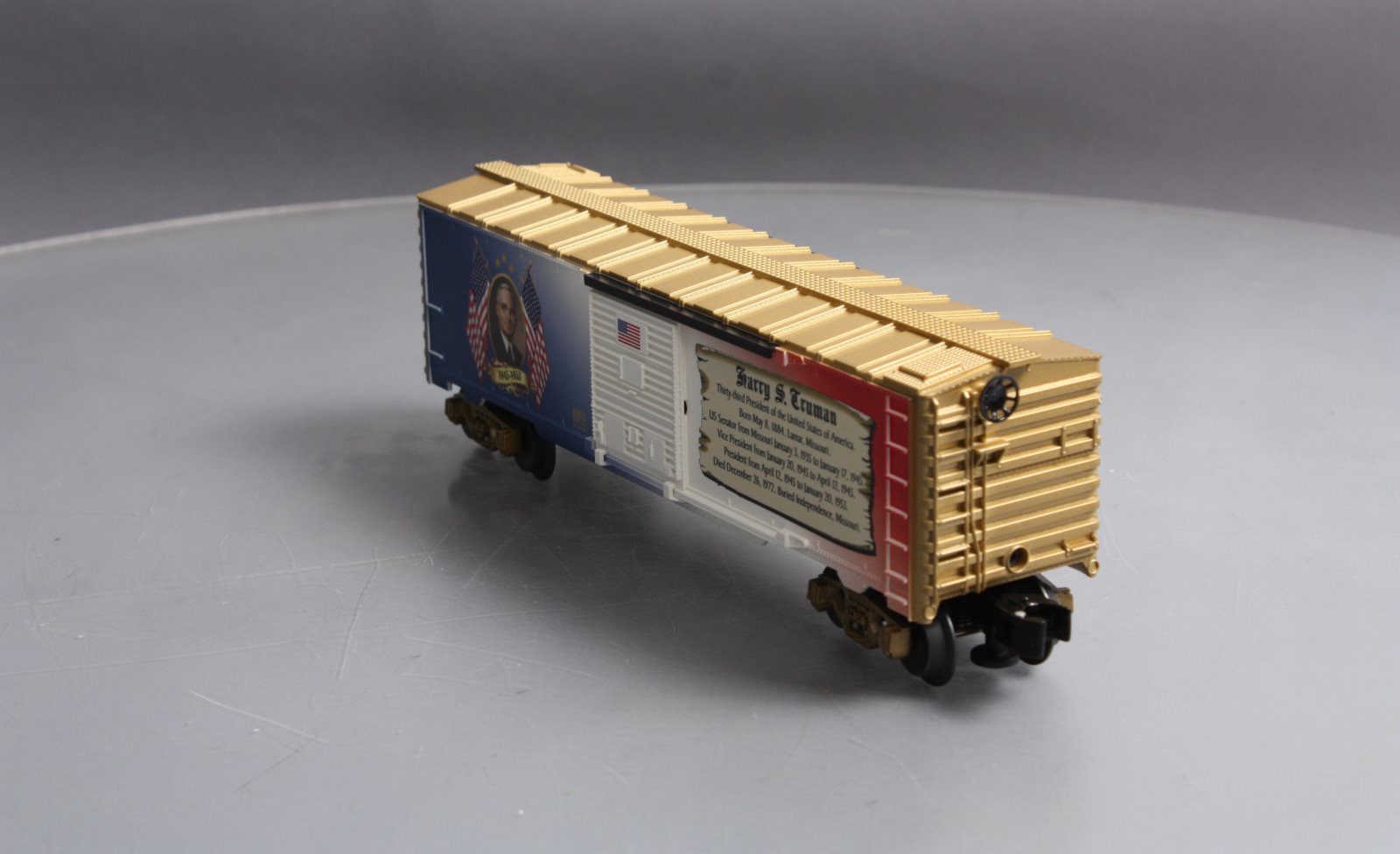 Lionel 6-25933 O Gauge USA President Harry S. Truman Boxcar LN/Box