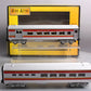 MTH 30-6129 O Santa Fe Streamlined Combo/Diner Set #1506, #3481 NIB