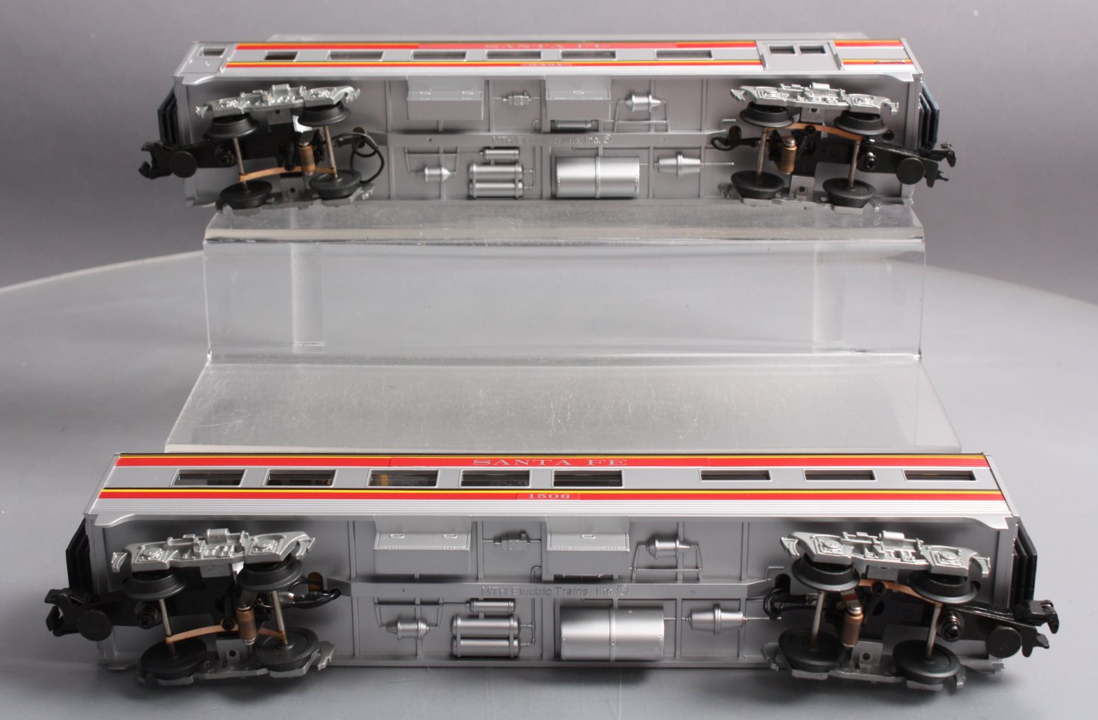 MTH 30-6129 O Santa Fe Streamlined Combo/Diner Set #1506, #3481 NIB