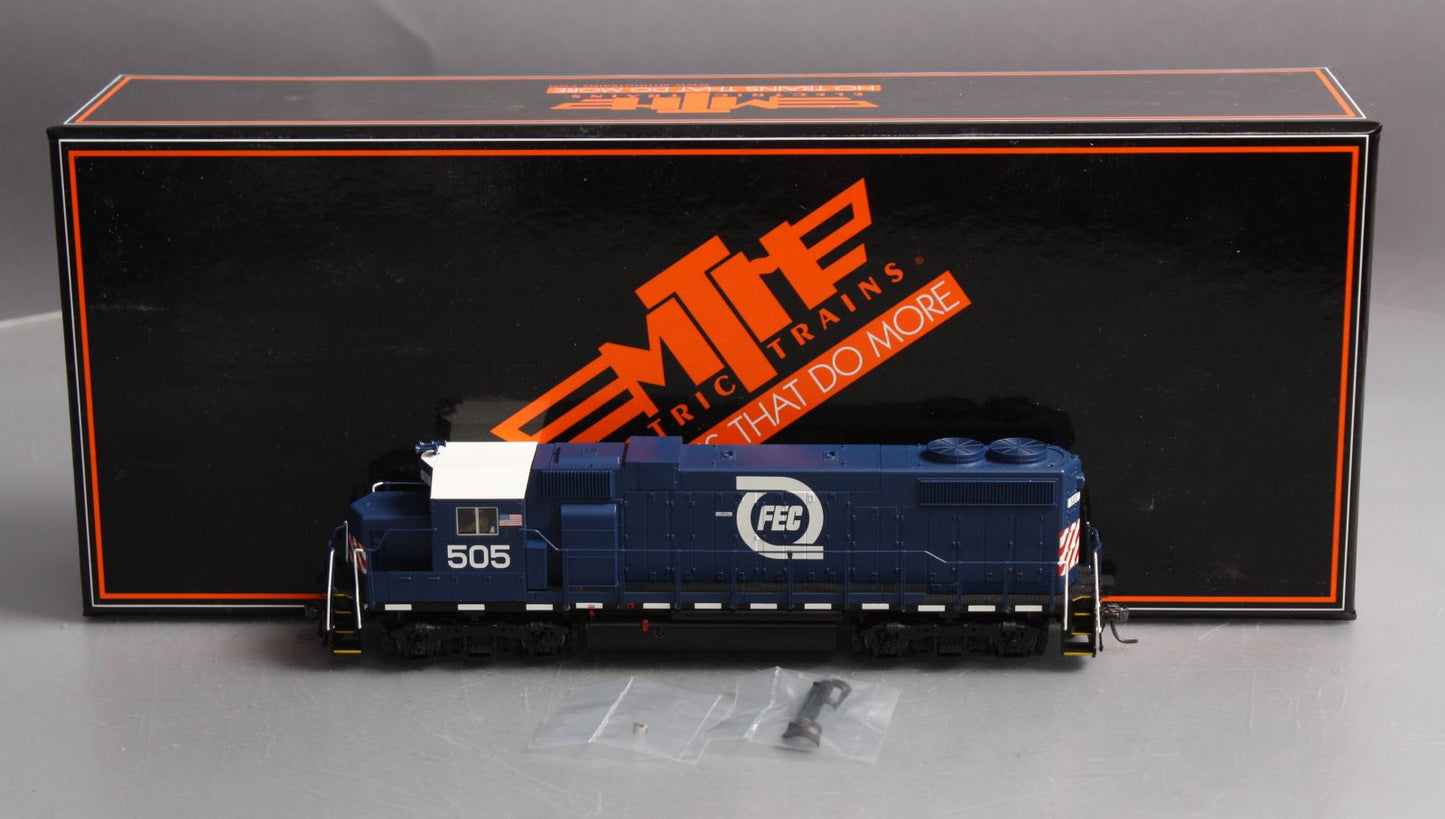 MTH 85-20620 HO Scale FEC GP38-2 Diesel Locomotive #505 DCC Ready