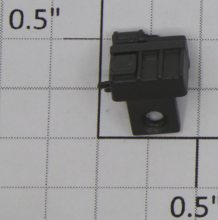 Lionel 8314-29 Receptical Gray Righthand Frame Mount