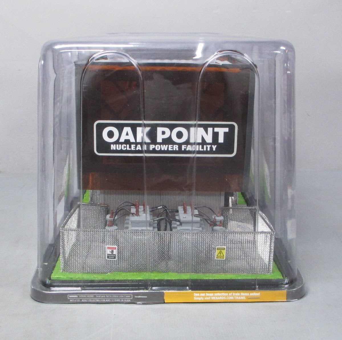 Menards 279-4433 O Scale Oak Point Nuclear Power Plant LN/Box