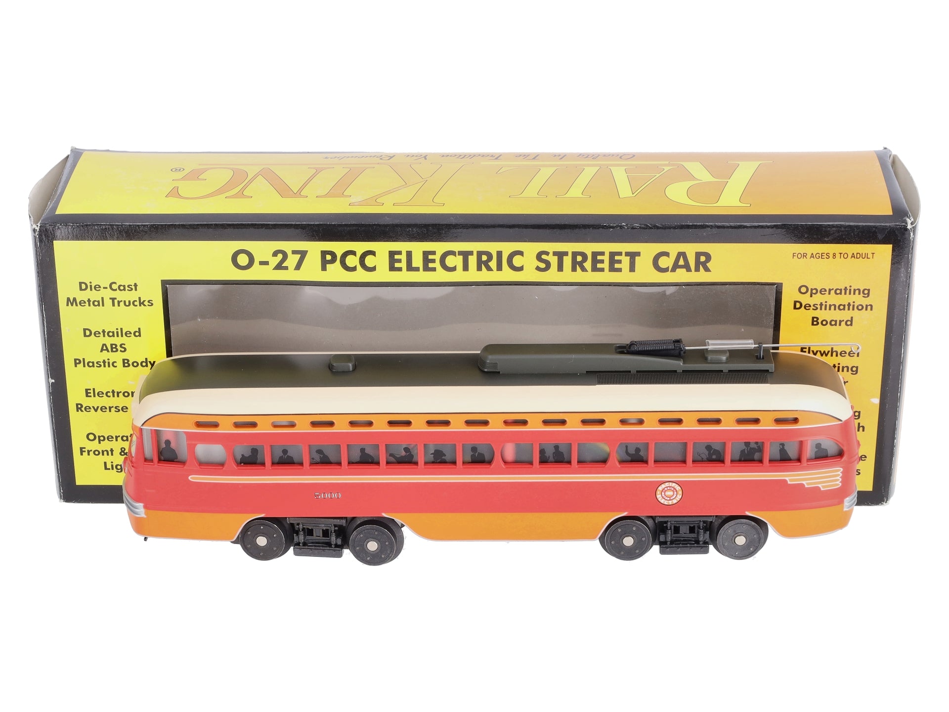 MTH 30-2513-1 O Gauge Pacific Electric PCC Street Car w/ Proto-Sound #5000 LN/Box