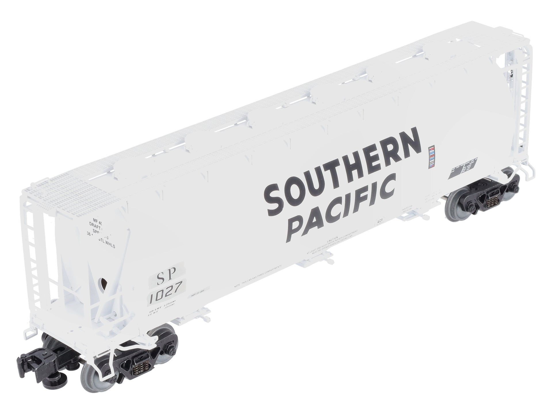 Lionel 6-84927 O Southern Pacific Cylindrical Hopper #1027